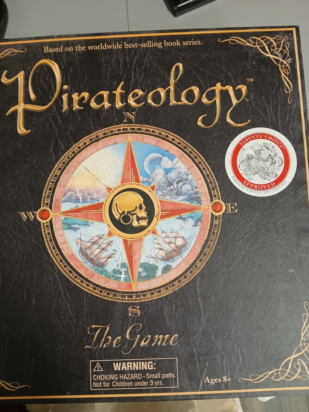 Pirateology The Game - Black Box with Nautical Compass Art